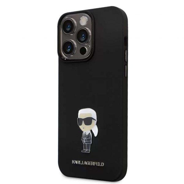 Karl Lagerfeld tok fekete KLHCP15XSMHKNPK Apple Iphone 15 Pro Max készülékhez