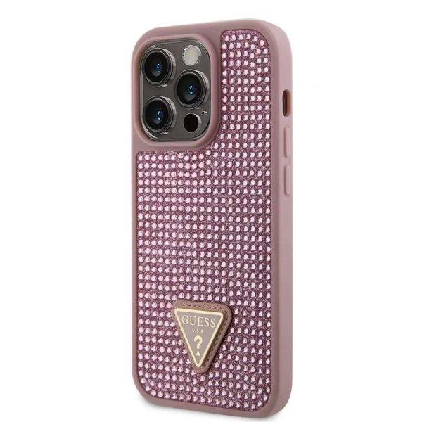 Guess tok Pink Apple Iphone 15 Pro készülékhez GUHCP15LHDGTPP