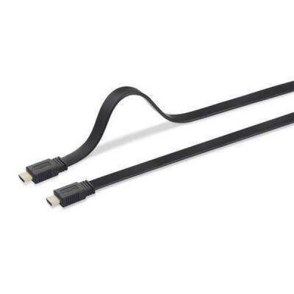 SpeaKa Professional HDMI Összekötőkábel [1x HDMI dugó - 1x HDMI dugó]
10.00 m Fekete