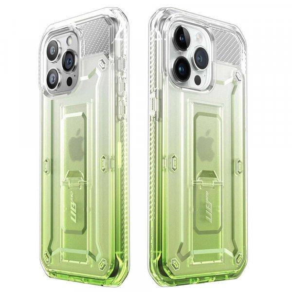 Supcase Premium Phone Case, Unicorn Beetle Pro, kompatibilis az Apple iPhone 15
Pro Max-szal, zöld