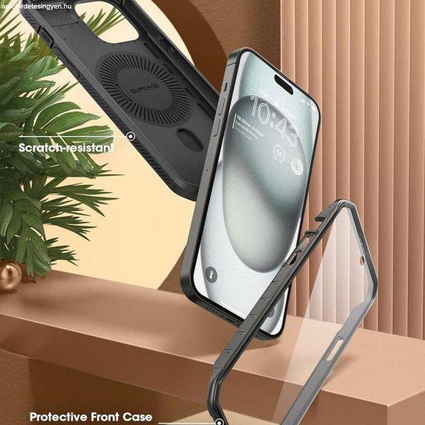 Supcase Premium Phone Case, Unicorn Beetle Pro MagSafe, kompatibilis az Apple
iPhone 15-tel, fekete