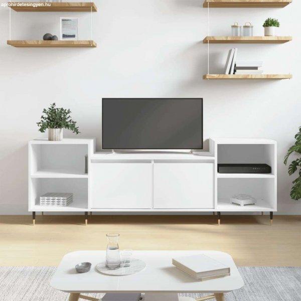 vidaXL fehér szerelt fa TV-szekrény 160 x 35 x 55 cm