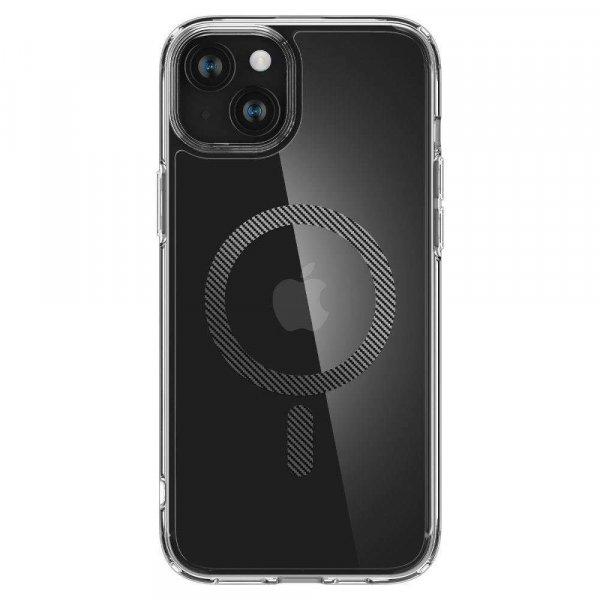 Spigen Ultra Hybrid MagSafe, Carbon - iPhone 15 Plus tok