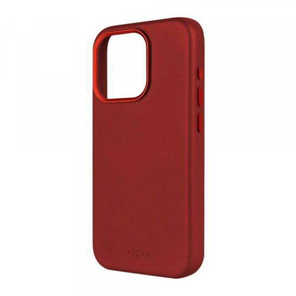 Fixed MagLeather Apple iPhone 15 Pro Tok - Piros