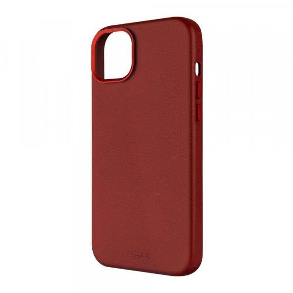 Fixed MagLeather Apple iPhone 15 Plus Tok - Piros