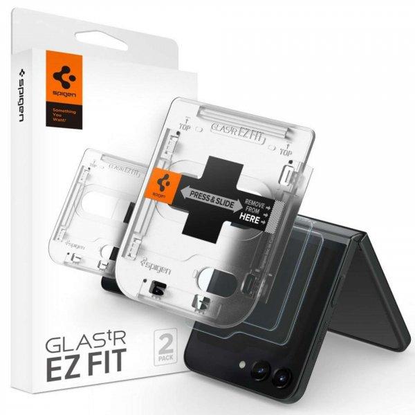 Spigen - Glas.TR EZ-FIT (2 csomag) - Samsung Galaxy Z Flip5 - Átlátszó
(KF2314651)