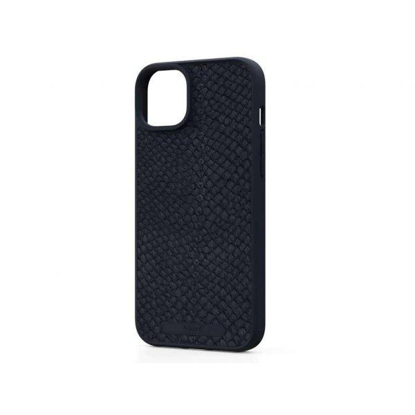 Njord Salmon Leather MagSafe fekete Apple iPhone 15 Plus készülékhez NA52SL00