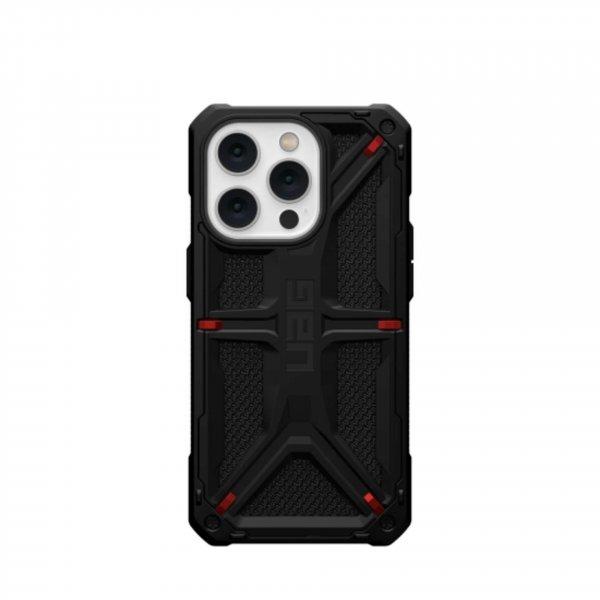 UAG Monarch - védőtok iPhone 14 Pro-hoz (kevlár fekete)