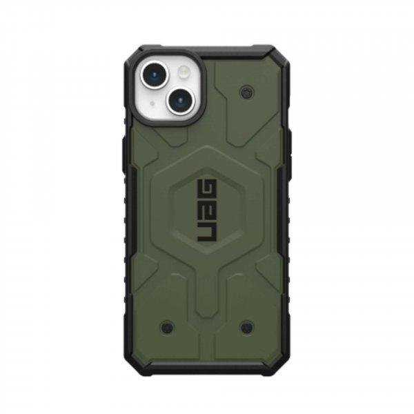 UAG Pathfinder Magsafe - védőtok iPhone 15 Plus-hoz (olíva)