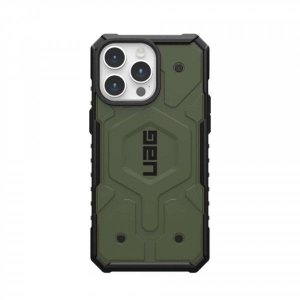 UAG Pathfinder Magsafe - védőtok iPhone 15 Pro Maxhez (olíva)