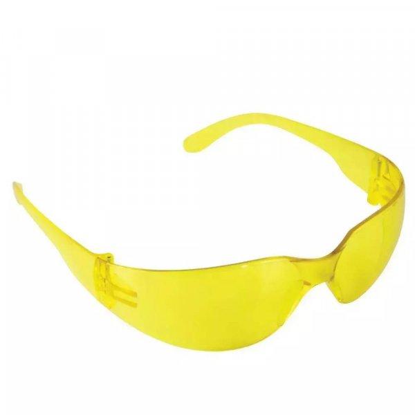 DEDRA Védőszemüveg, polikarbonát, sárga