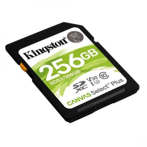 Kingston Canvas Select Plus 256GB SDXC Class 10 UHS-I U3 memóriakártya