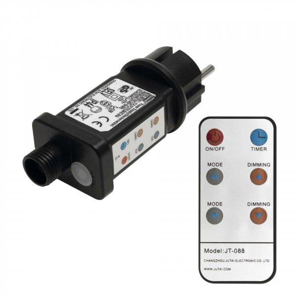 Home KNA 9W Remote Hálózati távirányítós adapter fényfüzérekhez kül
és beltéri led sorokhoz ip44 9w