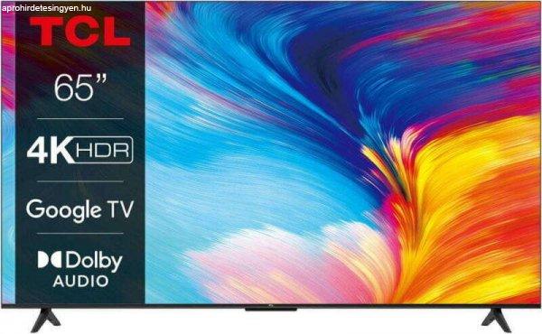TCL 65P635 4K Ultra HD Smart Televízió, 164 cm, Google TV