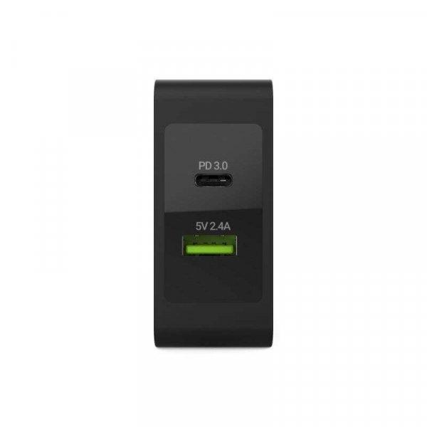 Green Cell CHAR10 USB-C Power Delivery 45W hálózati töltő fekete