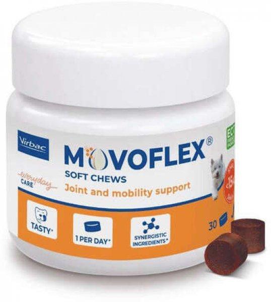 Movoflex ízületvédő rágótabletta tojáshéj membránnal kistestű,
legfeljebb 15 kg-os kutyáknak (S) (3 x 30 db) 90 db