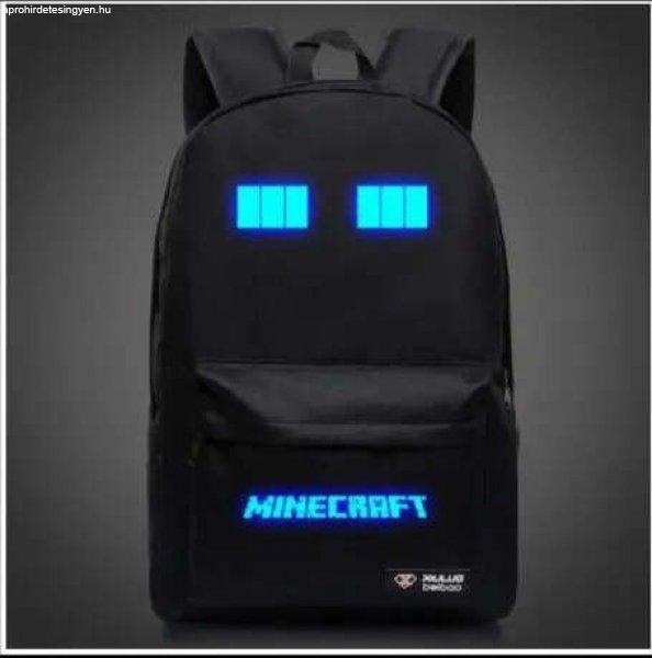 Minecraft fekete hátizsák