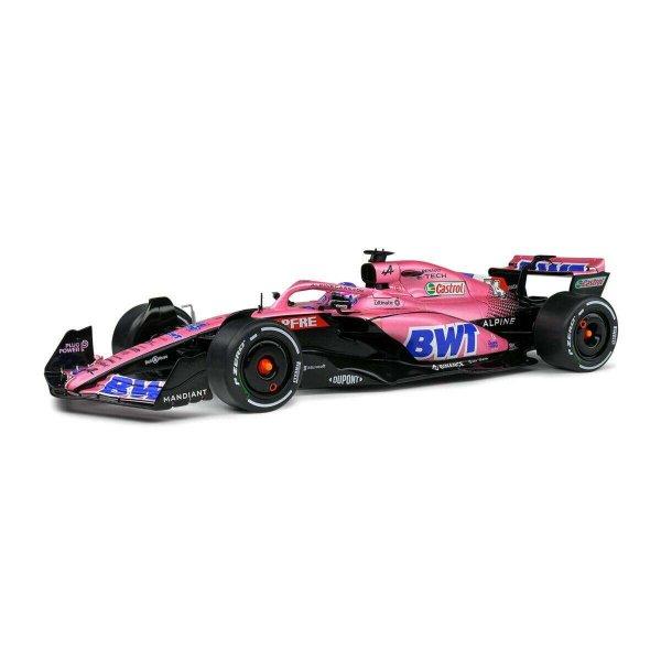 F1 Alpine A522#14 rózsaszín Bahrein GP 2022 F.Alonso modell autó 1:18