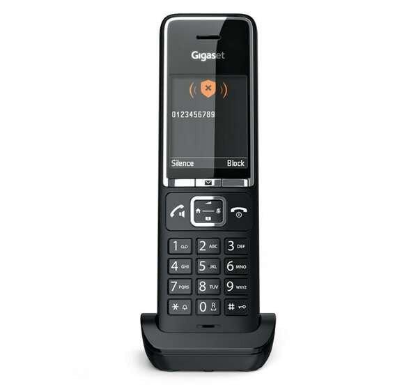 Gigaset Comfort 550 telefon készülék, DECT / hordozható, fekete