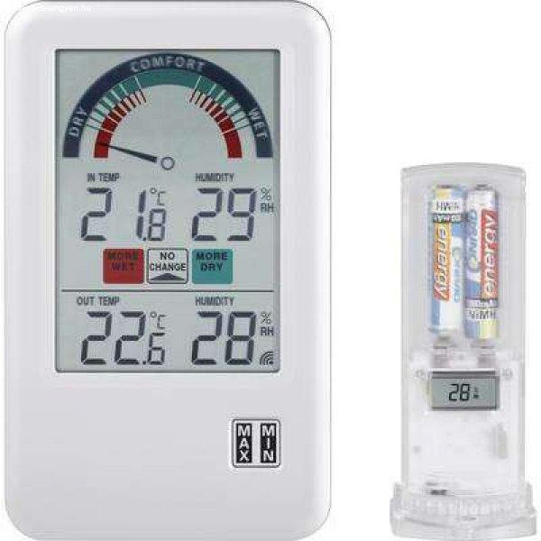 Vezeték nélküli digitális páratartalom mérő és külső-belső hőmérő,
TFA BEL-AIR, 30-3045.IT