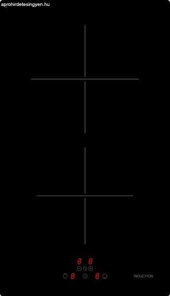 EVIDO DOMINO-I 32B indukciós domino főzőlap 30cm fekete