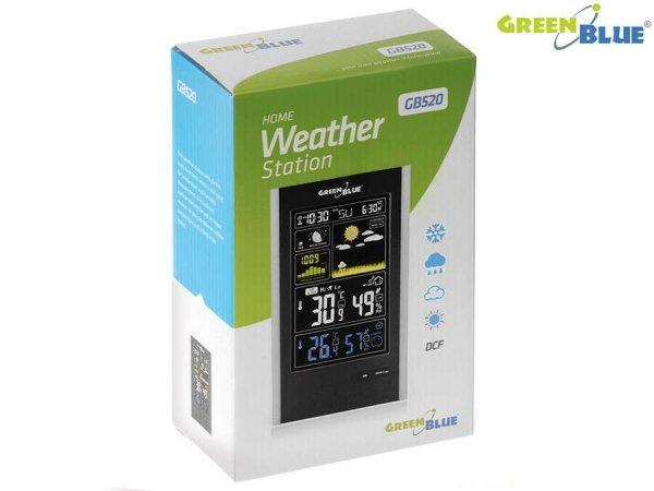 GreenBlue GB520 - vezeték nélküli meteorológiai állomás, Fekete