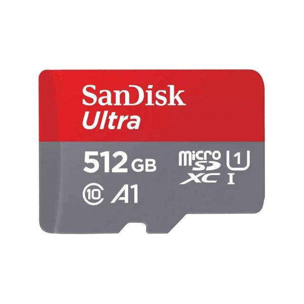 Sandisk 512GB Ultra Micro SDHC UHS-I CL10 Memóriakártya