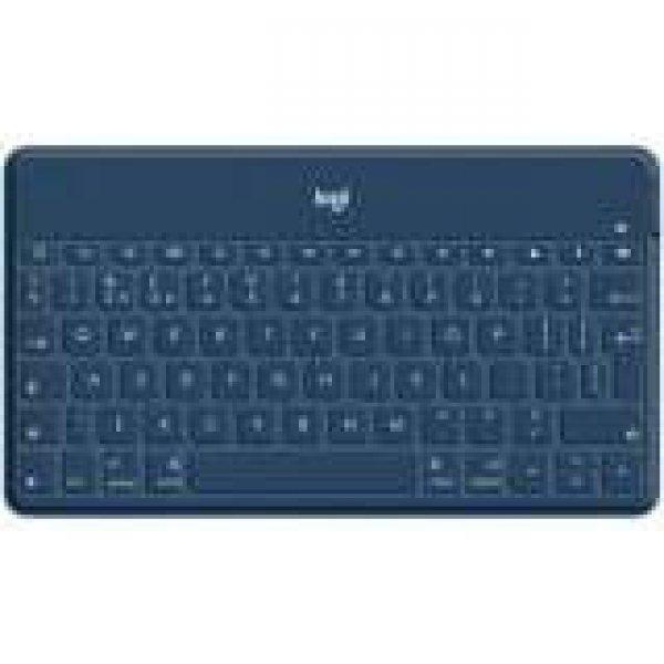 LOGITECH Keys-To-Go Bluetooth Portable Keyboard - CLASSIC BLUE - UK (920-010060)