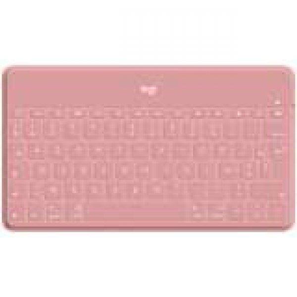 LOGITECH Keys-To-Go Bluetooth Portable Keyboard - BLUSH PINK - UK (920-010059)