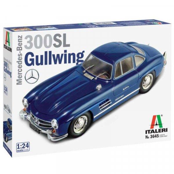 Italeri Mercedes 300 SL Gullwing autó műanyag makett (1:24)