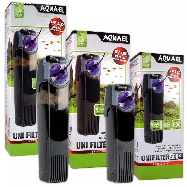AQUAEL UniFilter UV 500 szűrő (100-200 l-hez, 500 l/h) 107402