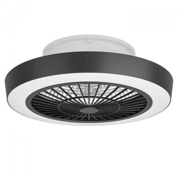 EGLO Sazan LED-CCT Ventilátoros Mennyezeti Lámpatest, fehér-fekete