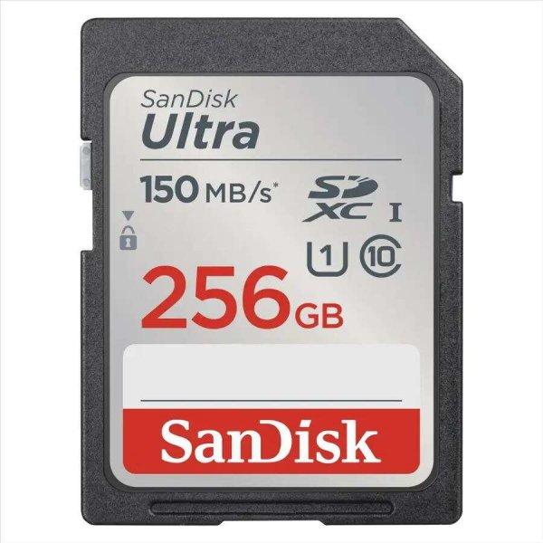 Sandisk 256GB SDXC Ultra UHS-I Class 10 UHS-I Memóriakártya