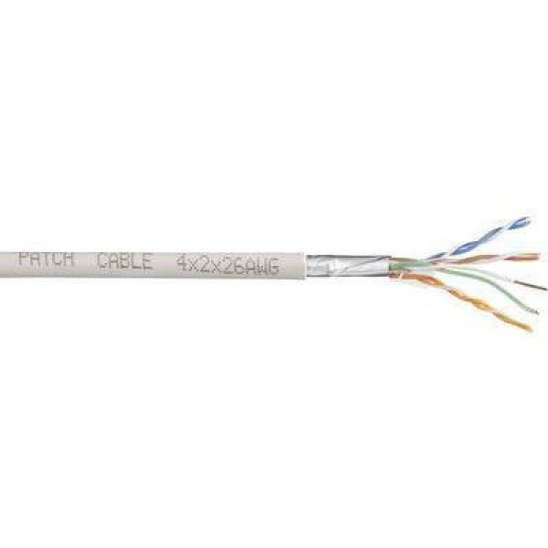 Hálózati kábel CAT 5e SF/UTP 4 x 2 x 0,14 mm2, fehér, TRU COMPONENTS 1565226
305 m