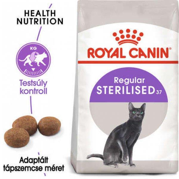 Royal Canin Sterilised - Ivartalanított felnőtt macska száraz táp (2 x 10
kg) 20 kg