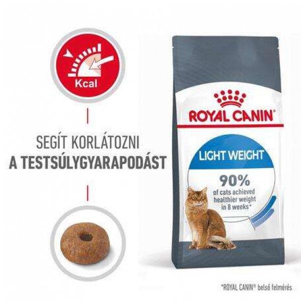 Royal Canin Light Weight Care - Száraz táp felnőtt macskák részére az
ideális testsúly eléréséért 8 kg