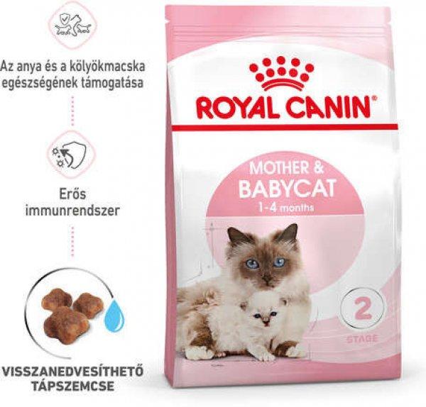 Royal Canin Mother & Babycat - Kölyök és anya macska száraz táp (2 x 2 kg)
4 kg
