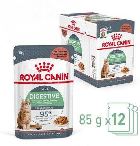 Royal Canin Digestive Care - Szószos nedves táp érzékeny emészétésű
felnőtt macskák részére (48 x 85 g) 4.08 kg