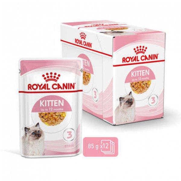 Royal Canin Kitten Jelly - Kölyök macska zselés nedves táp (48 x 85 g) 4.08
kg