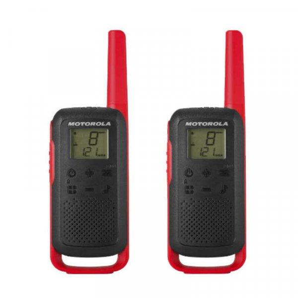 Motorola T62 piros rádió 2db PMR rádió 10km újratölthető akkumulátorral
Motorola Talkabout T62 walkie talkie adó-vevő