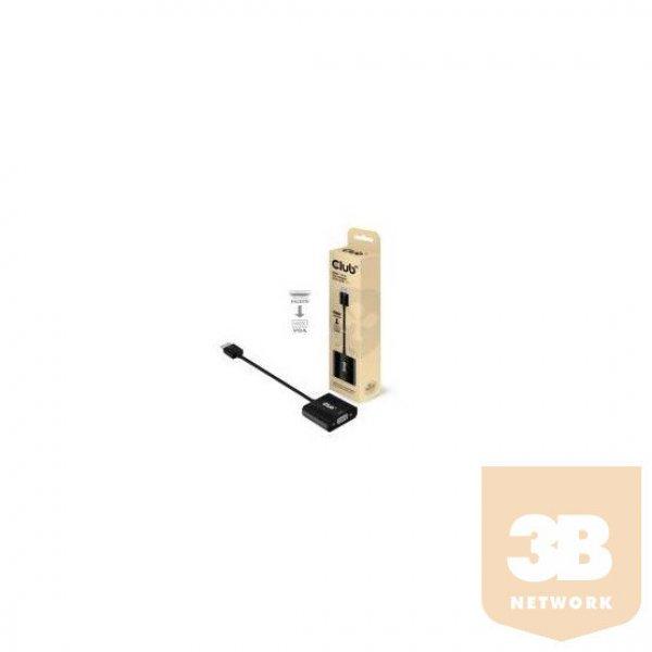 ADA Club3D HDMI 1.4 to VGA Adapter with Audio M/F