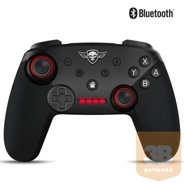 Spirit of Gamer Gamepad Vezeték Nélküli - Pro Gaming Bluetooth Nintendo
Switch (Vibration, fekete)