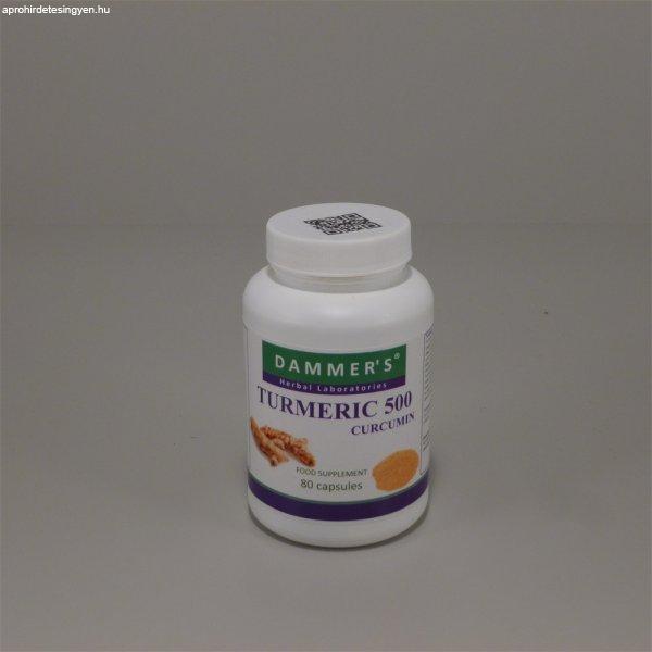 Dammer s kurkuma kapszula 500mg 80 db