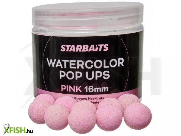 Starbaits Watercolor Pop Ups Lebegő Bojli Pink Színű 12Mm 70G