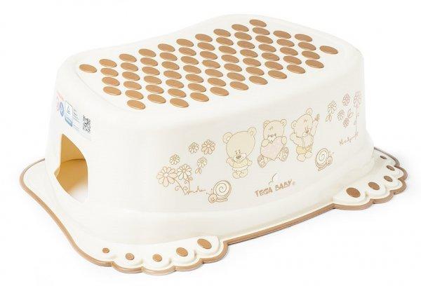 Tega Baby csúszásgátlós fellépő Teddy Bear - beige