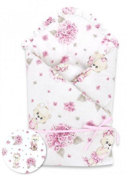 Baby Shop pólyatakaró 75x75cm - Balerina maci rózsaszín 