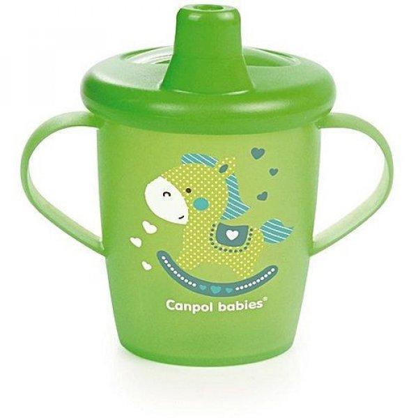 Canpol babies Non-spill cup TOYS 250 ml csöpögésmentes itatópohár HINTALÓ