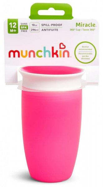 Munchkin Miracle 360 itatópohár 296ml - pink