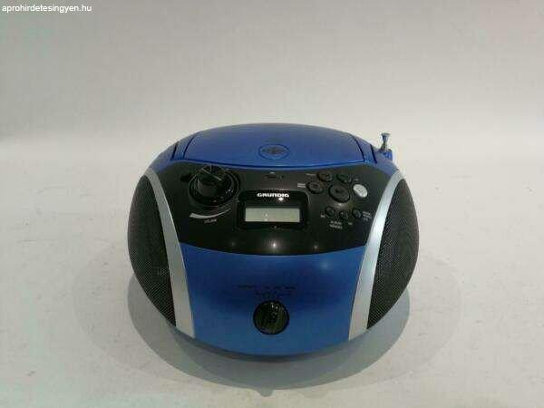 Grundig GRB 3000 BT Digitális 3 W FM Fekete, Kék, Ezüst MP3-lejátszás