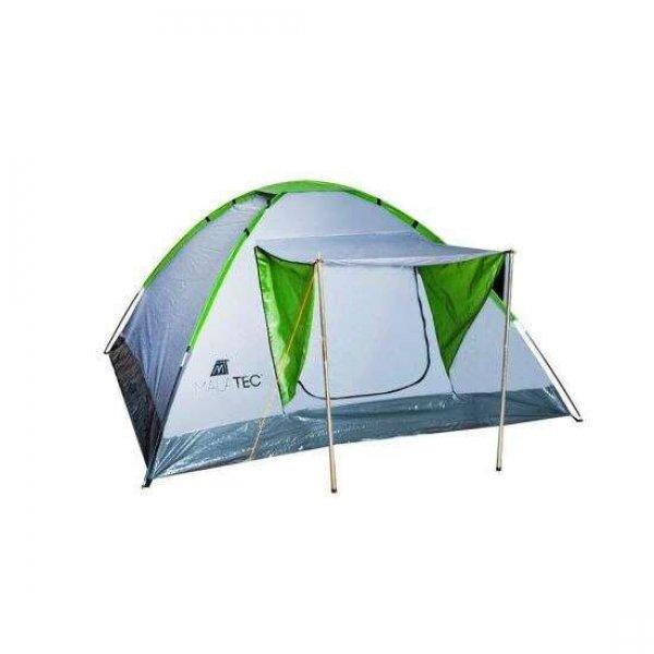 Kemping sátor, 2-4 személyes, napellenzővel, fedél fogantyúval, 200x200x110
cm, Montana, Malatec